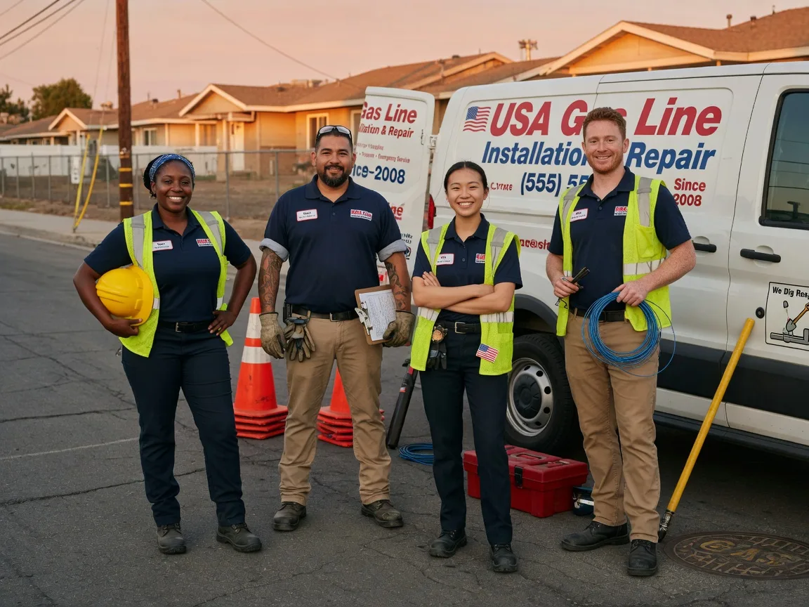 Gas Line Installation company in Carmichael, CA